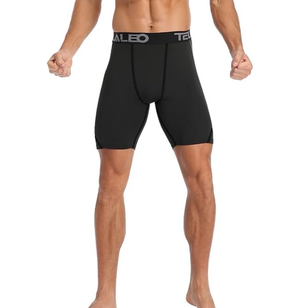 Telaleo 5 Pack Compression Shorts Performance Base Layer Underwear (S) NWOT - Picture 4 of 16